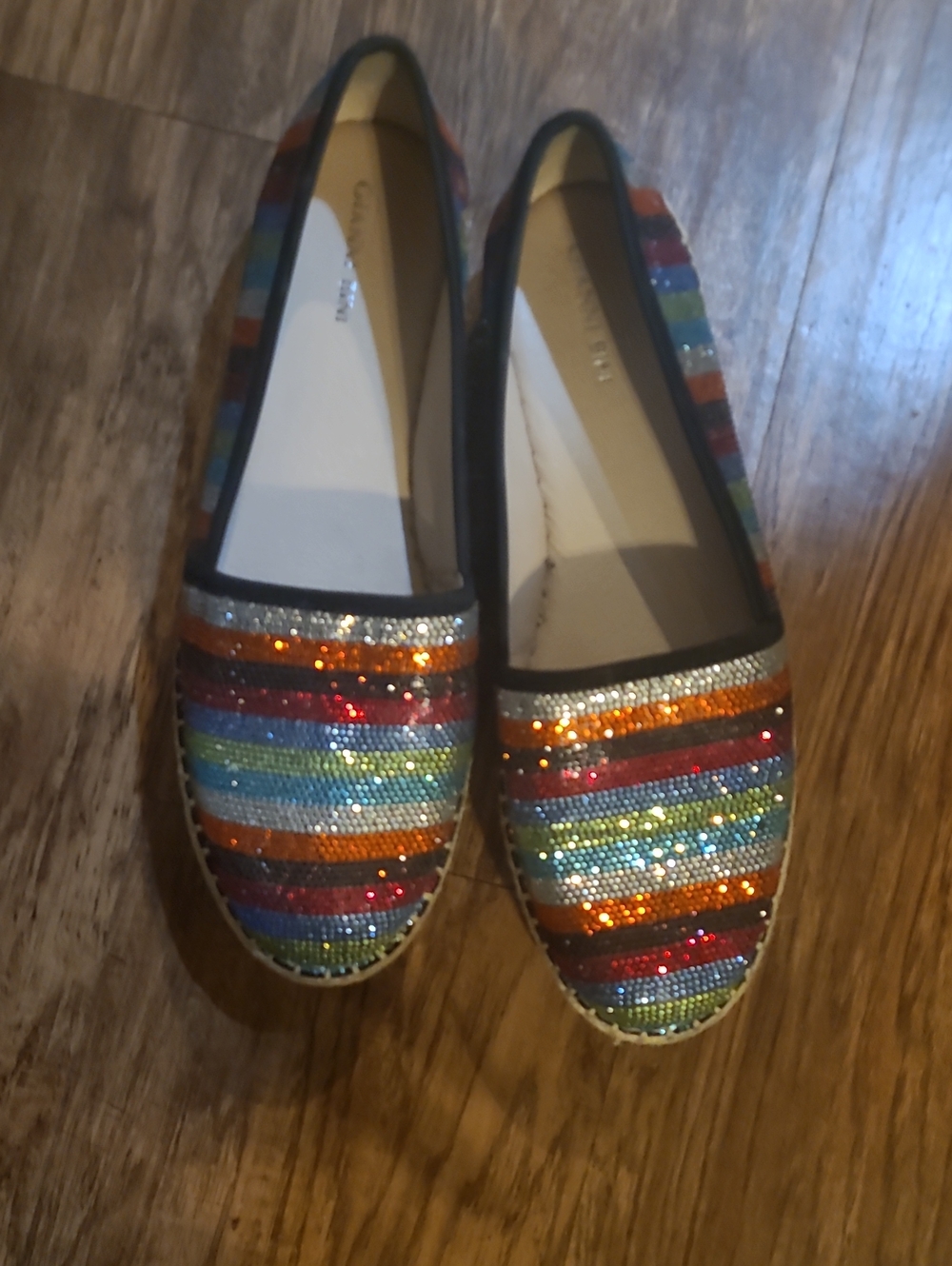 Gianni Bini Bruxie shoes multi colored size 10